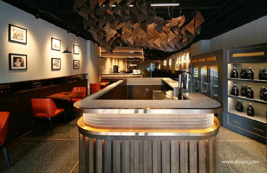 郑州烧烤店设计,烧烤店铺门头设计