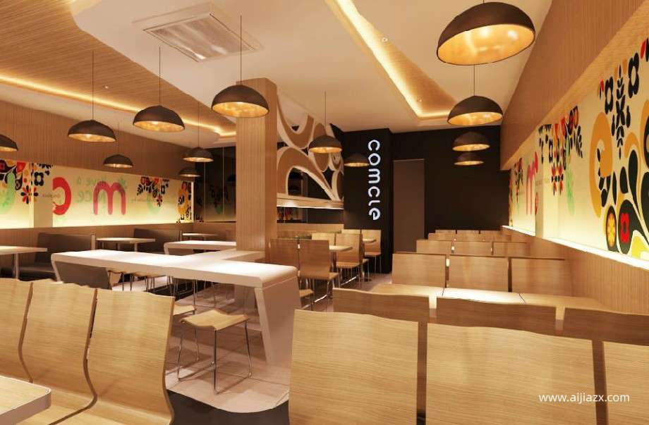 100平方米小饭店装修多少钱，小饭店装修费用