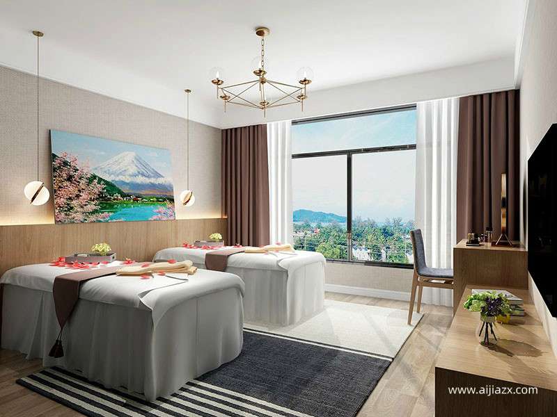 养生馆装修效果图