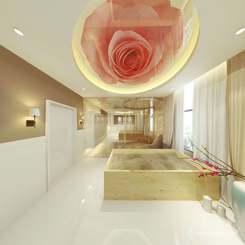 现代风养生馆装修效果图