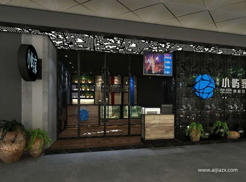 200平米火锅店装修设计，小型火锅店厨房布局设计