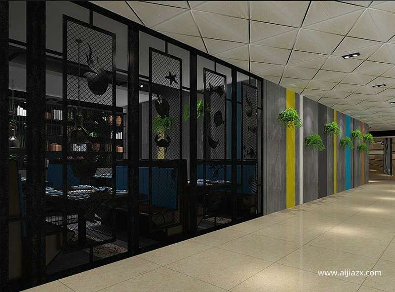 200平米火锅店装修设计，小型火锅店厨房布局设计