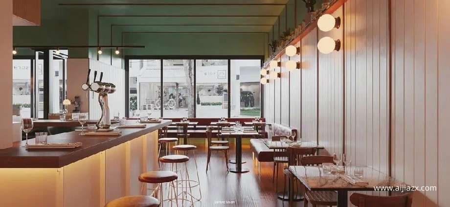 杭州披萨店装修设计方案，高人气披萨店设计装修特色