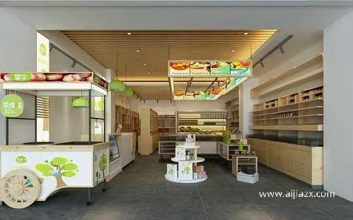 郑州干果店设计，干果专卖店装修设计要点