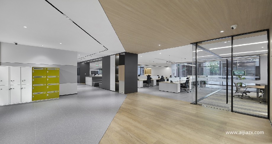 1800平米医疗公司办公楼装修设计效果图