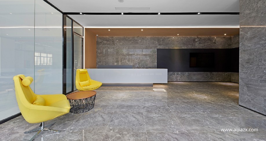 1200平米幕墙门窗公司办公室设计效果图