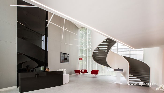 600平米厂房办公室装修设计效果图