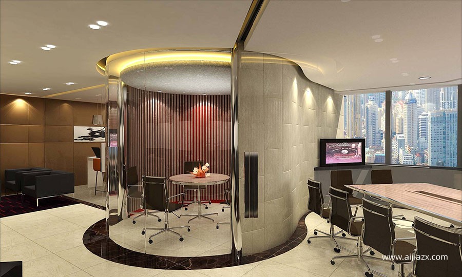 680平米郑州办公室装修设计效果图
