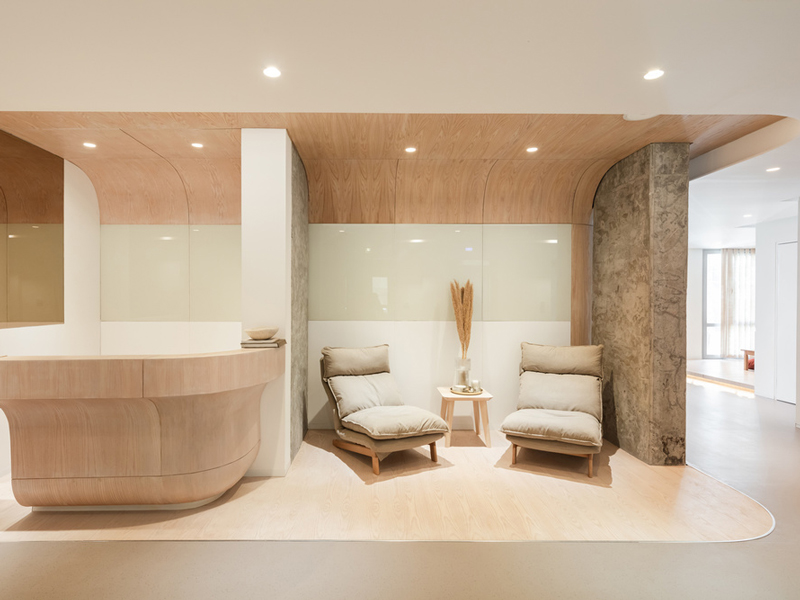 郑州瑜伽工作室装修设计效果图