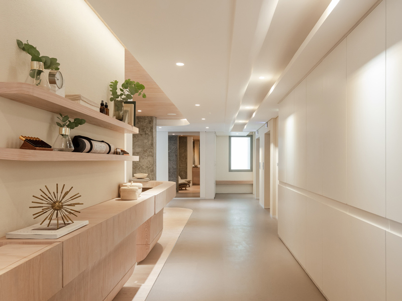 郑州瑜伽工作室装修设计效果图