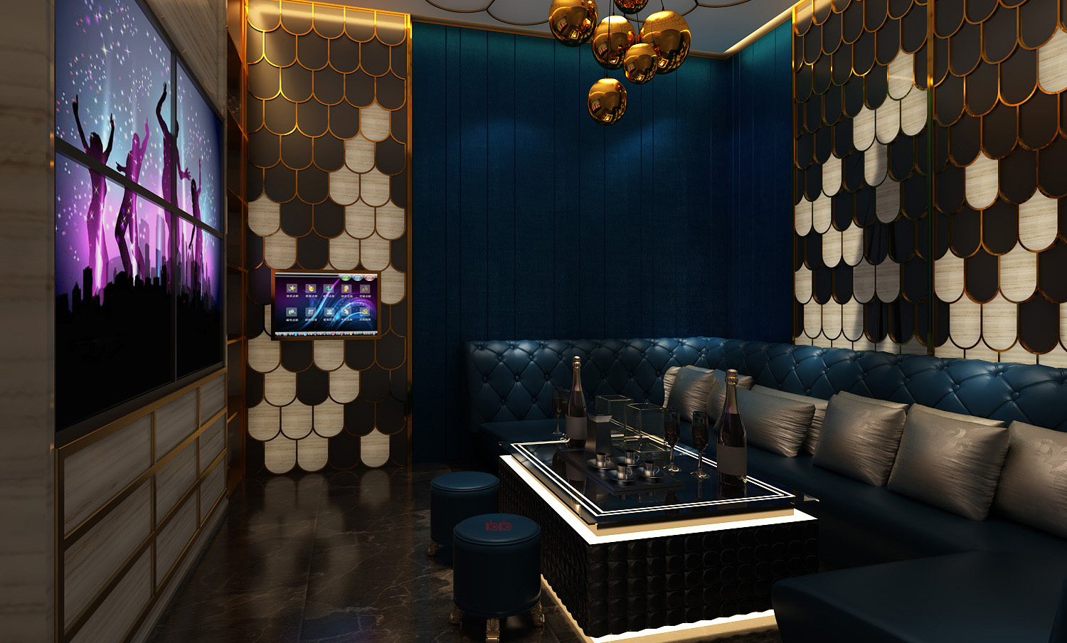 郑州酒吧装修设计效果图