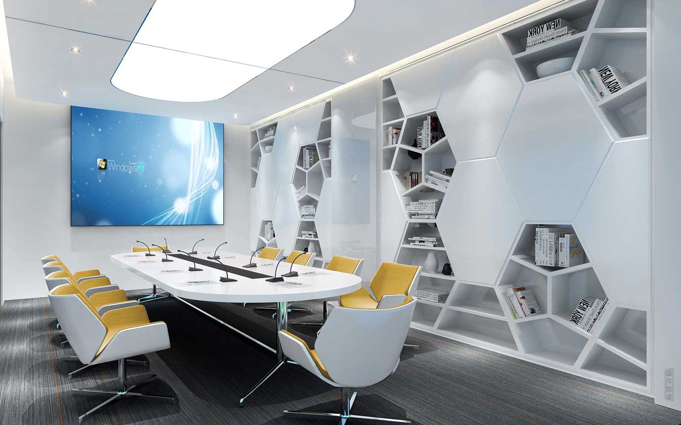 360平米办公室装修设计效果图