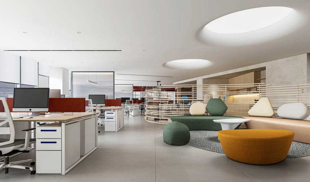 1200平米郑州办公室装修设计案例