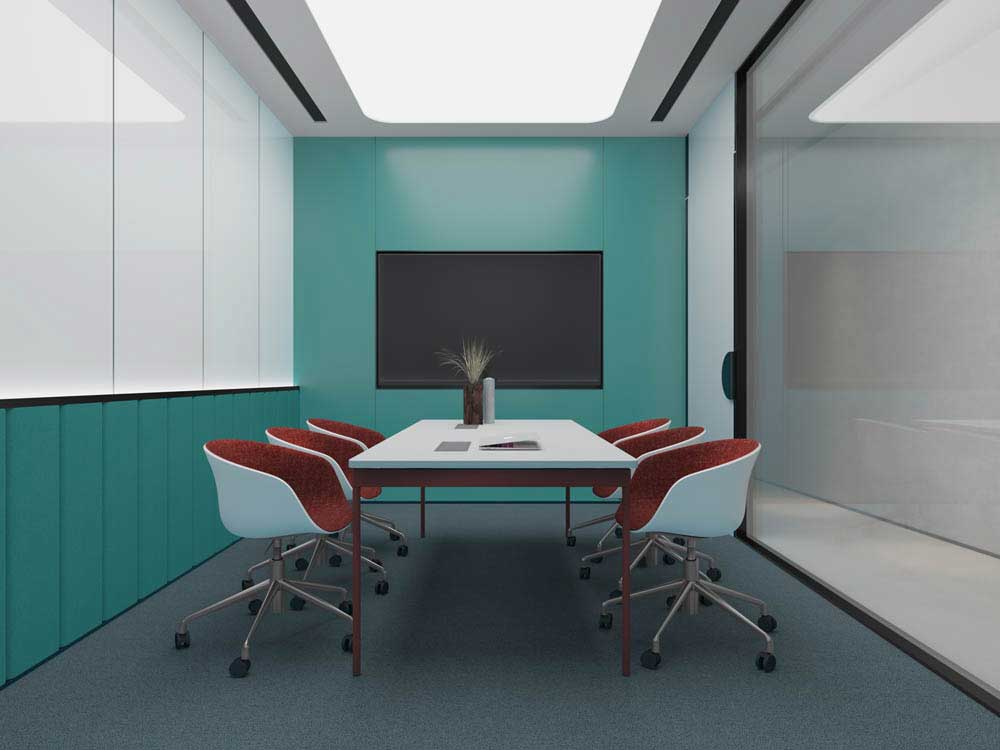 1200平米郑州办公室装修设计案例