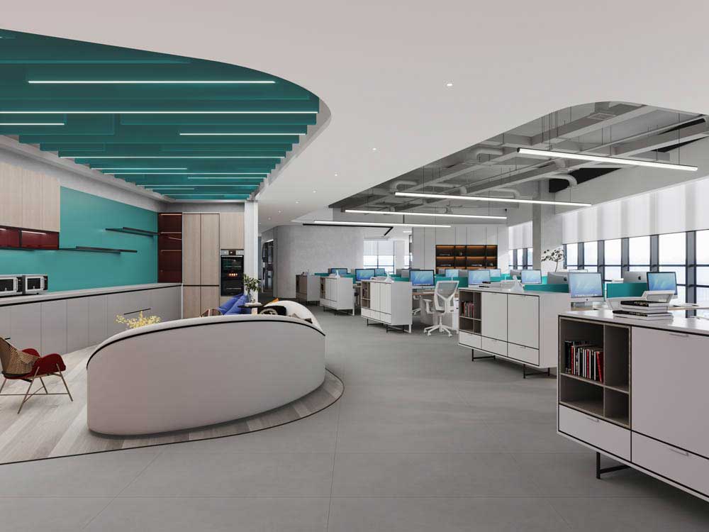 1200平米郑州办公室装修设计案例