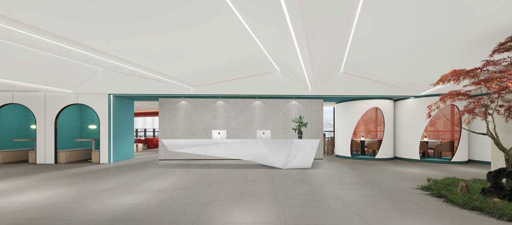 1200平米郑州办公室装修设计案例