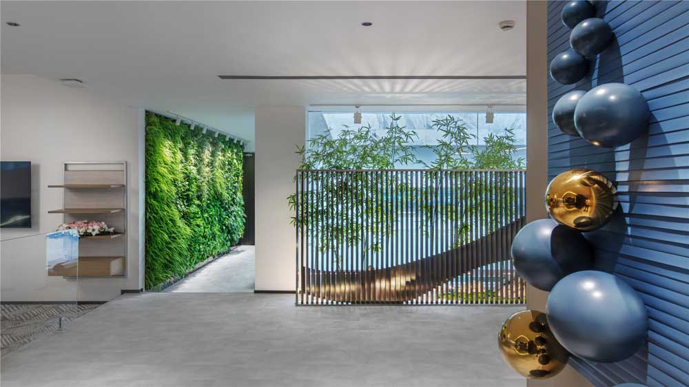 洛阳食品公司办公室装修设计效果图