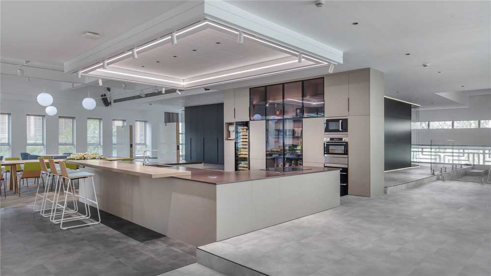 洛阳食品公司办公室装修设计效果图