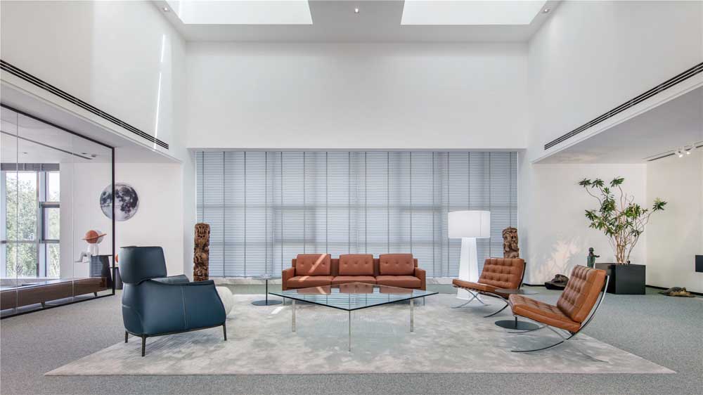 洛阳食品公司办公室装修设计效果图