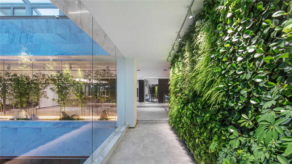 洛阳食品公司办公室装修设计效果图