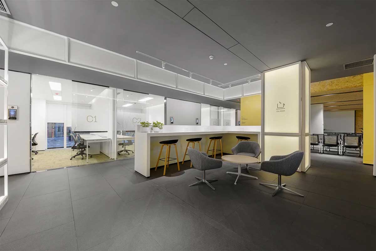 280平米郑州办公室设计装修施工案例