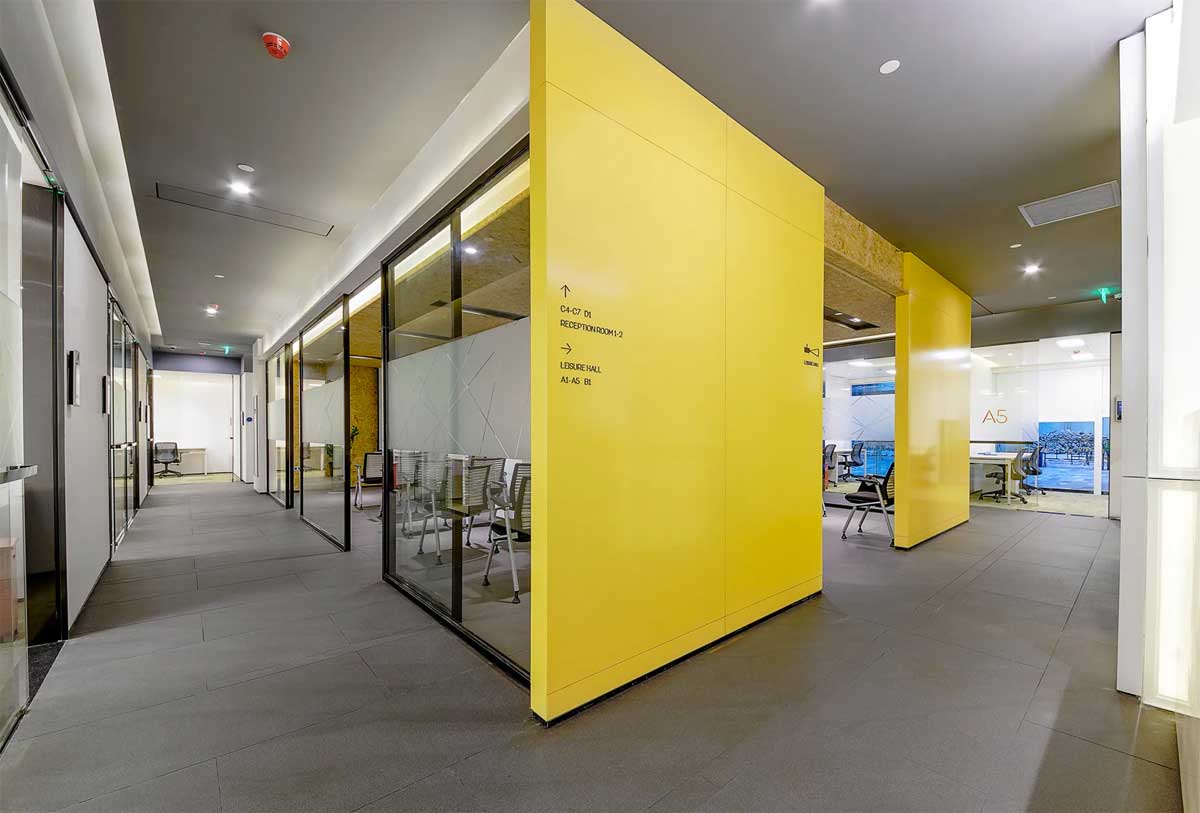 280平米郑州办公室设计装修施工案例