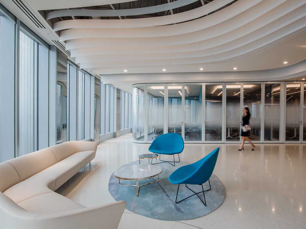 郑州事务所办公空间装修设计，麻绳工作室效果图