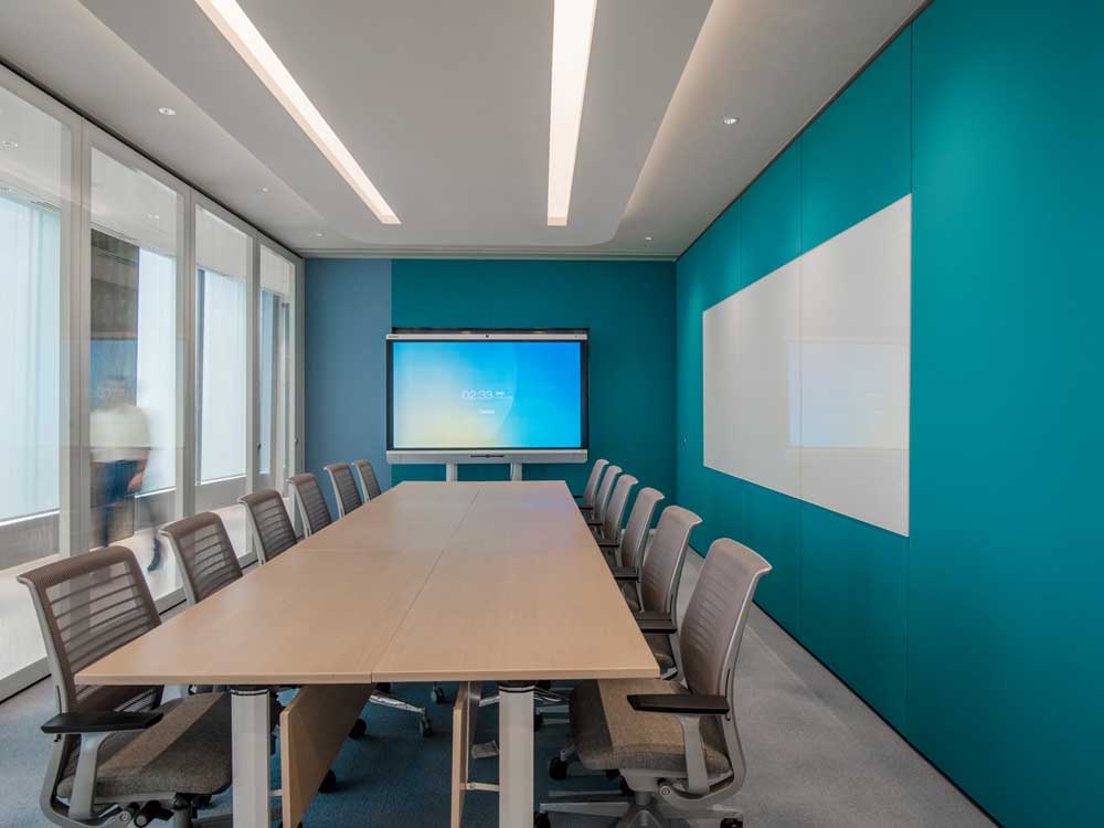 郑州事务所办公空间装修设计，麻绳工作室效果图