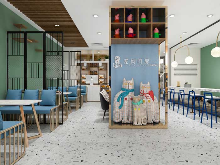 洛阳宠物店装修设计效果图