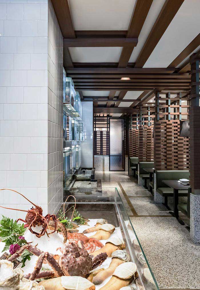 680m2郑州火锅店设计效果图