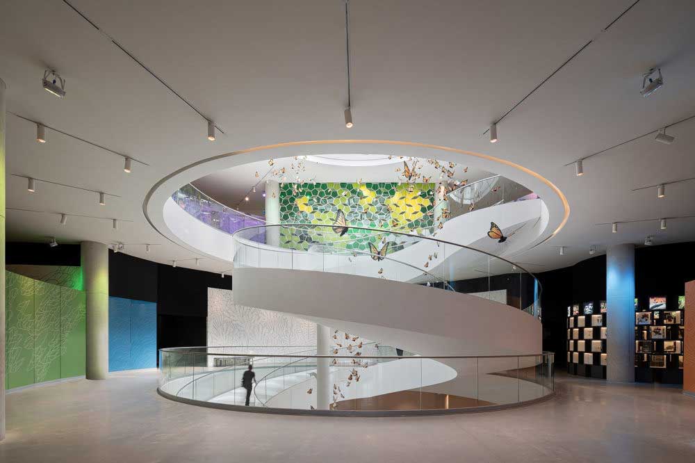 郑州学校展览馆装修设计效果图