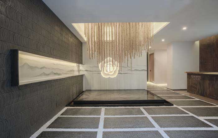 450m2郑州茶馆会所设计效果图