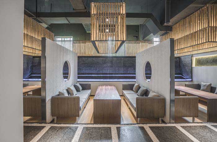 450m2郑州茶馆会所设计效果图