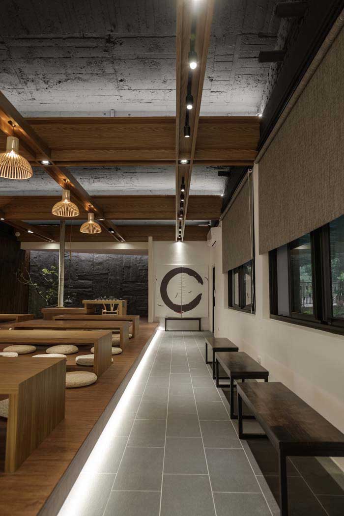 200m2许昌茶馆装修设计效果图