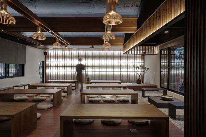 200m2许昌茶馆装修设计效果图