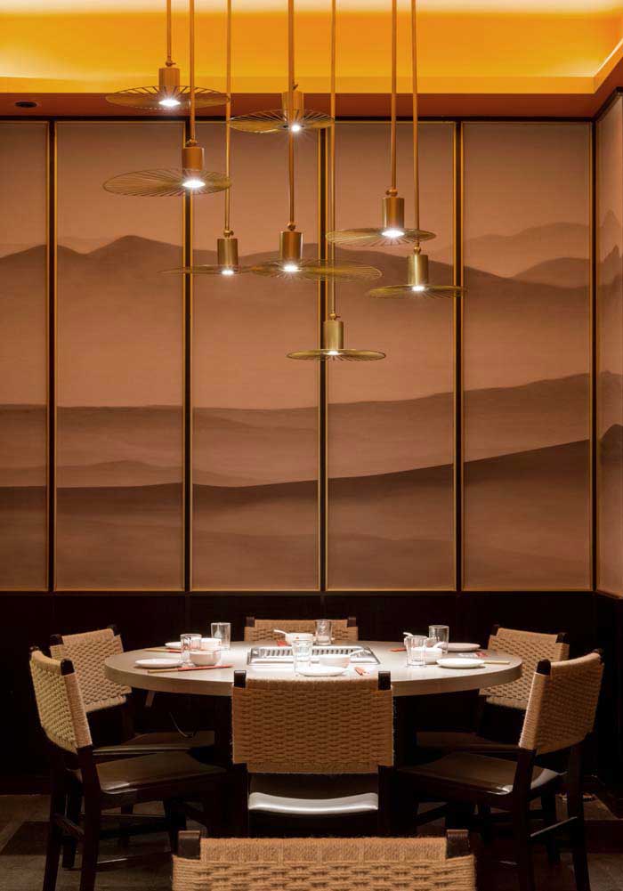 550m2郑州火锅店设计效果图