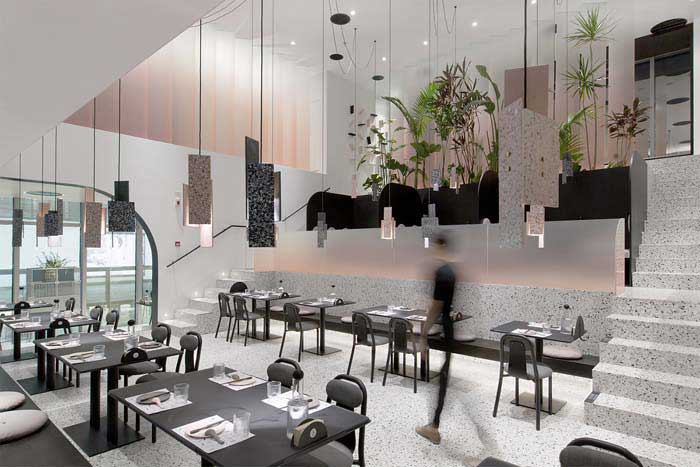 200m2郑州中餐厅设计效果图