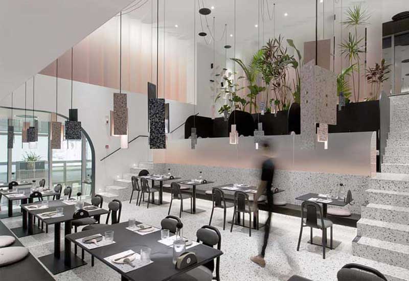 200m2郑州中餐厅设计效果图