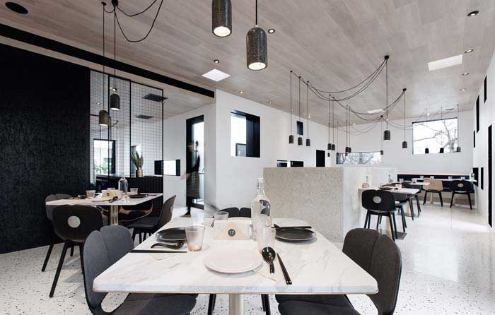 350m2郑州中餐厅装修设计效果图