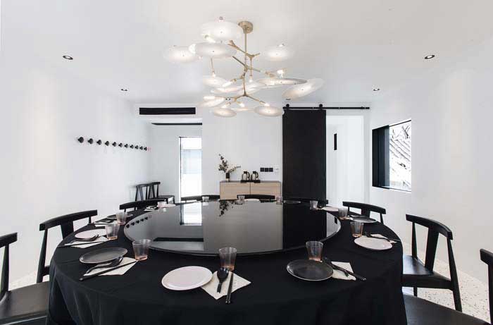 350m2郑州中餐厅装修设计效果图