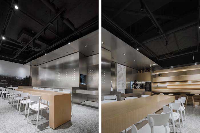 100m2郑州中餐厅设计效果图