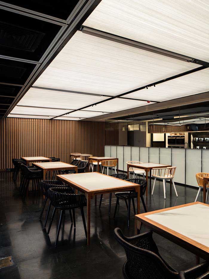 500m2郑州私房菜餐厅设计效果图