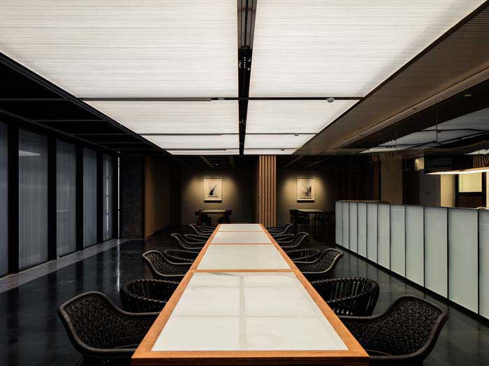 500m2郑州私房菜餐厅设计效果图