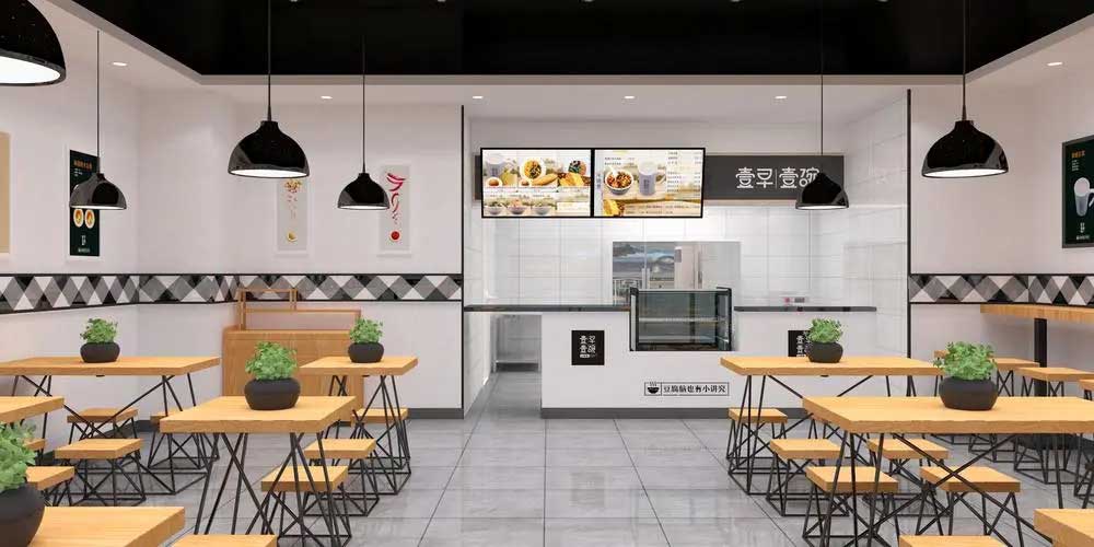 郑州早餐店设计,包子店铺装修设计 郑州早餐店设计,包子店铺装修设计