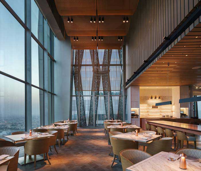 焦作600平米中餐厅设计装修效果图