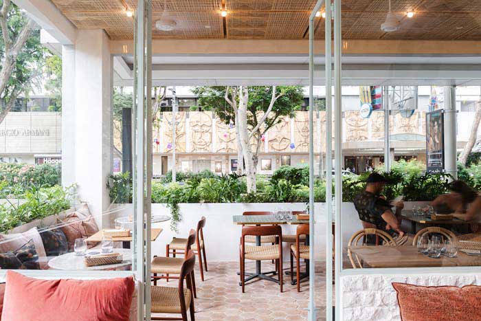 郑州280m2咖啡酒吧设计效果图