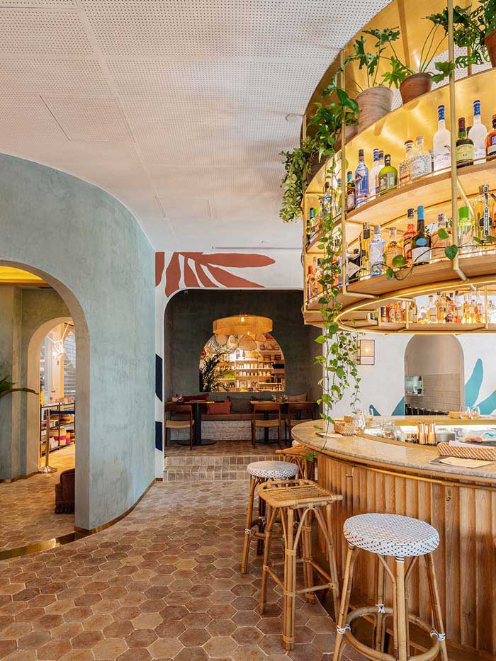 郑州280m2咖啡酒吧设计效果图