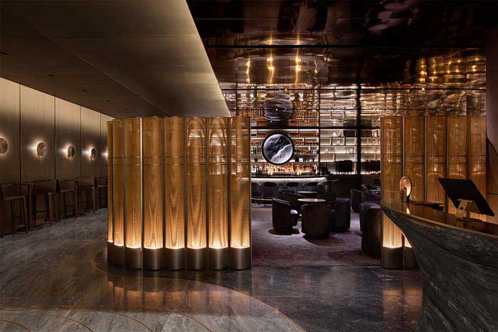 开封600m2西餐厅设计效果图