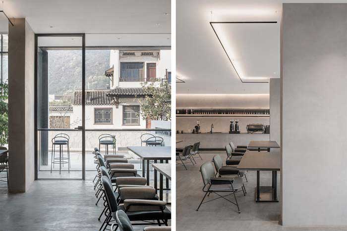 260m2郑州西餐厅装修设计效果图