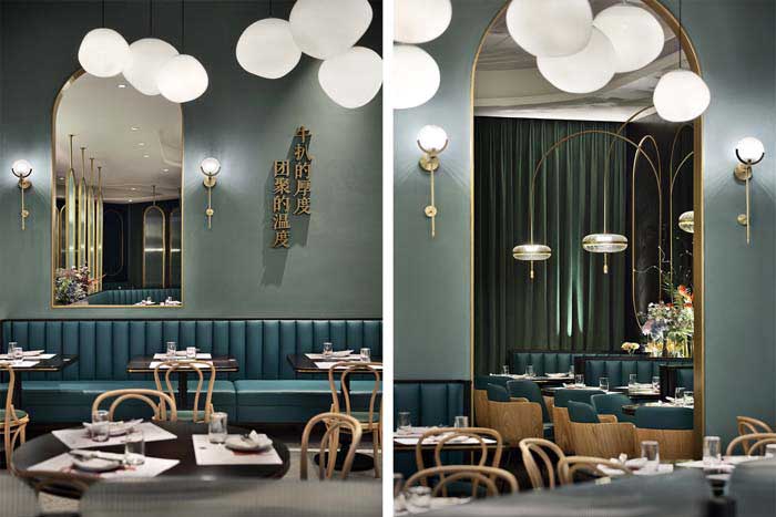 290m2郑州中原区西餐厅装修效果图